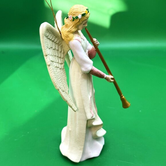 Vintage JOY Dove Angel Nativity Ornaments Set/3 Holiday Décor Christmas Classic - Picture 12 of 12